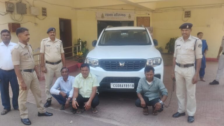 खैरागढ़-छुईखदान-गंडई जिले के पुलिस कप्तान  त्रिलोक बंसल  के निर्देशन में अंधेकत्ल का पर्दाफास